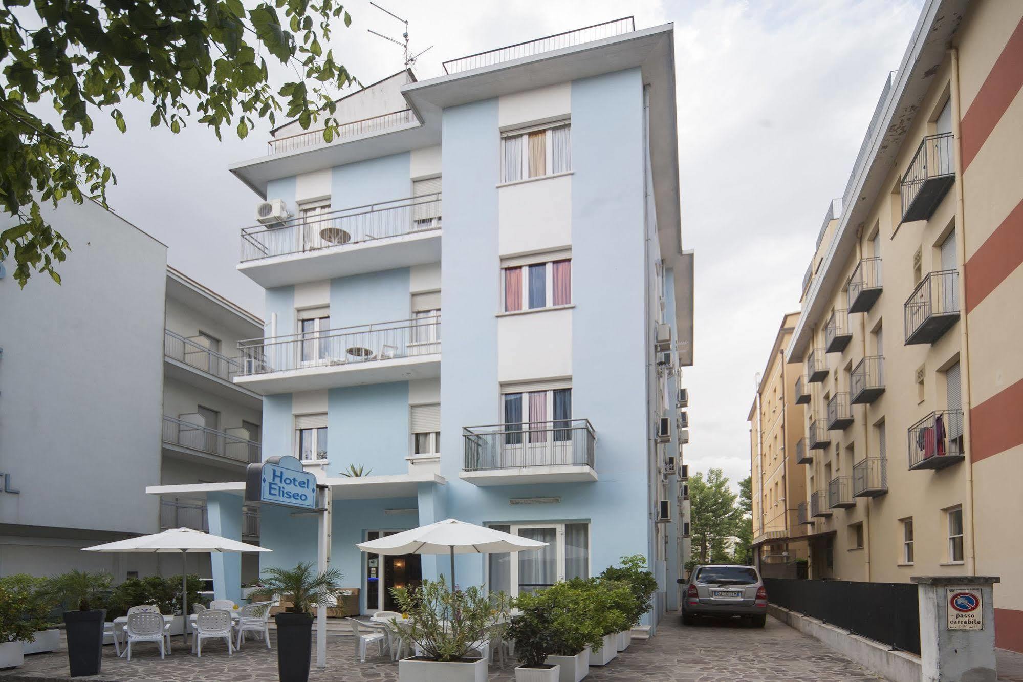 Hotel Eliseo Rimini Buitenkant foto